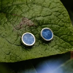 Holzkern Ohrringe|Schmuck^Pigment Ohrringe