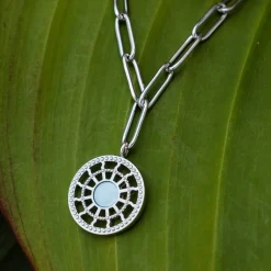 Holzkern Halsketten|Schmuck^Pixa Halskette