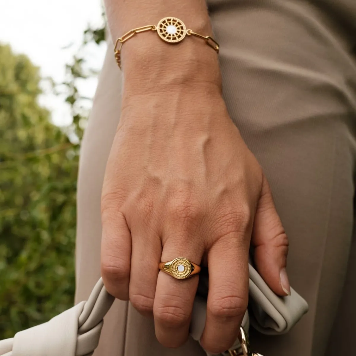 Holzkern Ringe|Schmuck^Pixa Ring