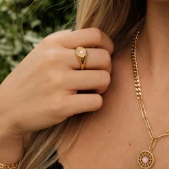 Holzkern Ringe|Schmuck^Pixa Ring