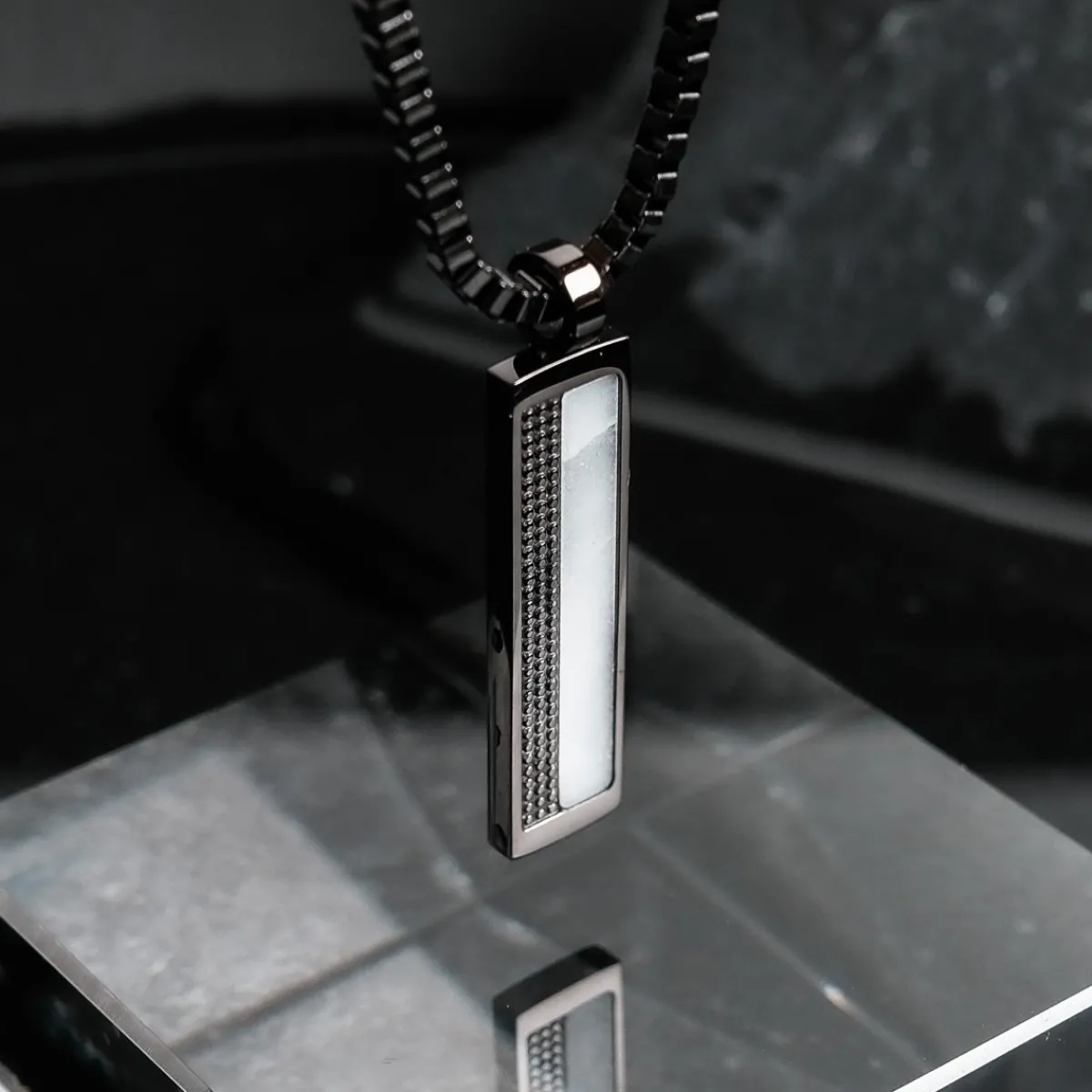 Holzkern Halsketten|Schmuck^Planarity Halskette