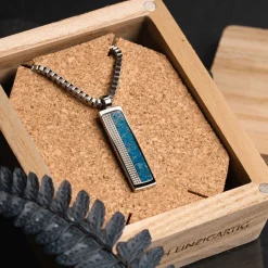 Holzkern Halsketten|Schmuck^Planarity Halskette
