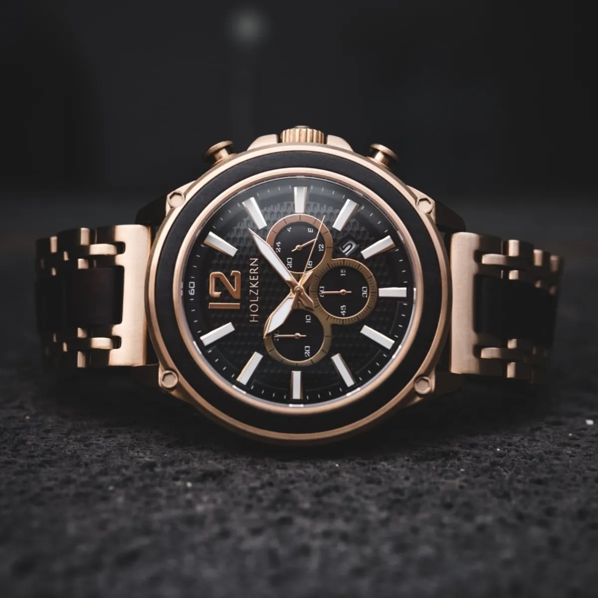 Holzkern Uhren^Rhino