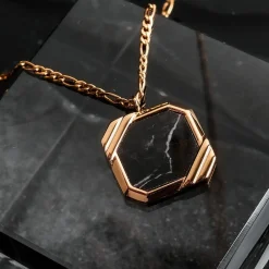 Holzkern Halsketten|Schmuck^Scalar Halskette