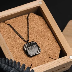 Holzkern Halsketten|Schmuck^Scalar Halskette