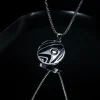 Holzkern Halsketten|Schmuck^Sciences Halskette