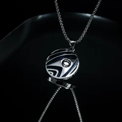 Holzkern Halsketten|Schmuck^Sciences Halskette