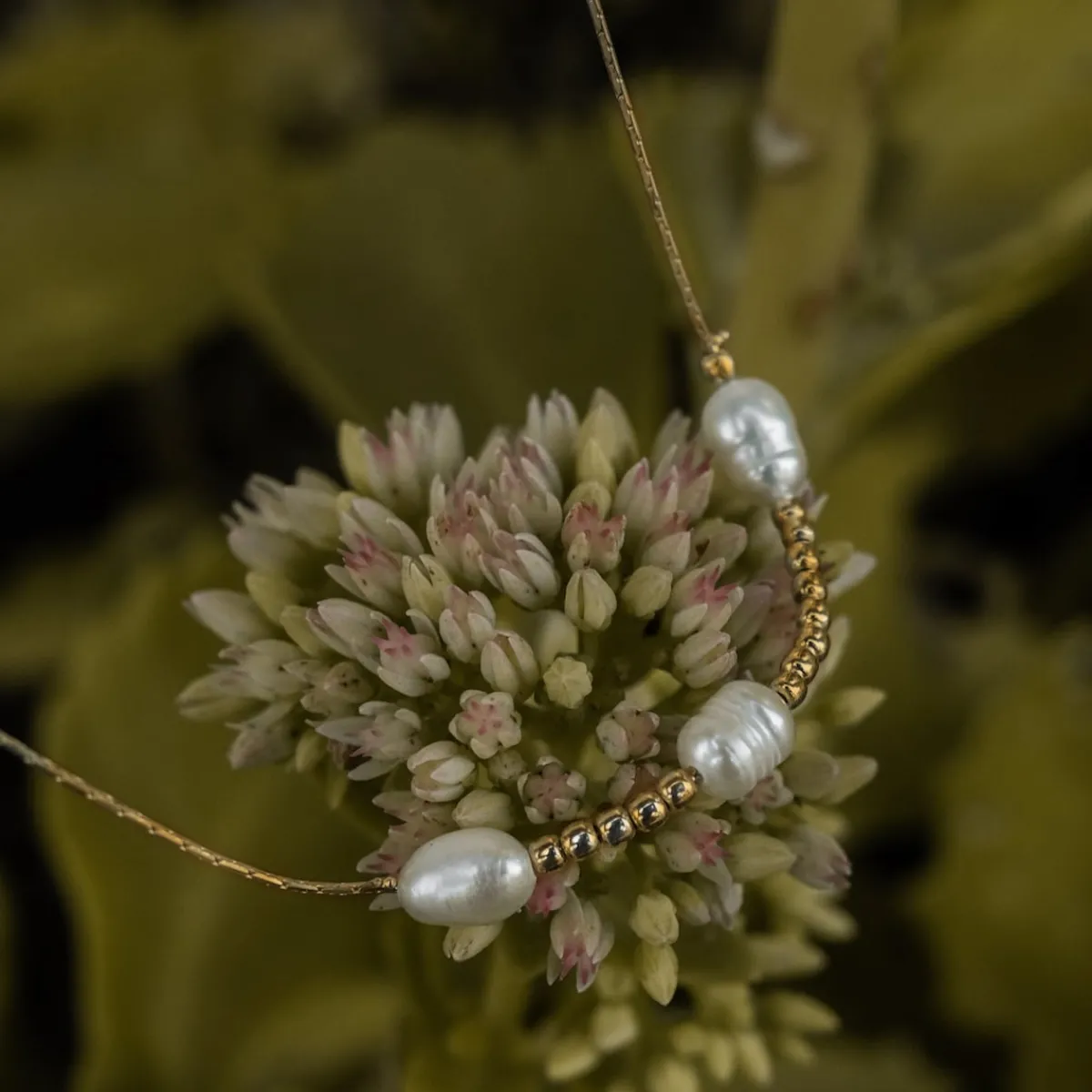 Holzkern Halsketten|Schmuck^Selfbelief Halskette
