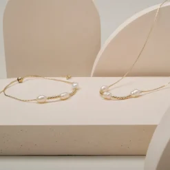 Holzkern Halsketten|Schmuck^Selfbelief Halskette