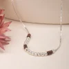 Holzkern Halsketten|Schmuck^Selfbelief Halskette
