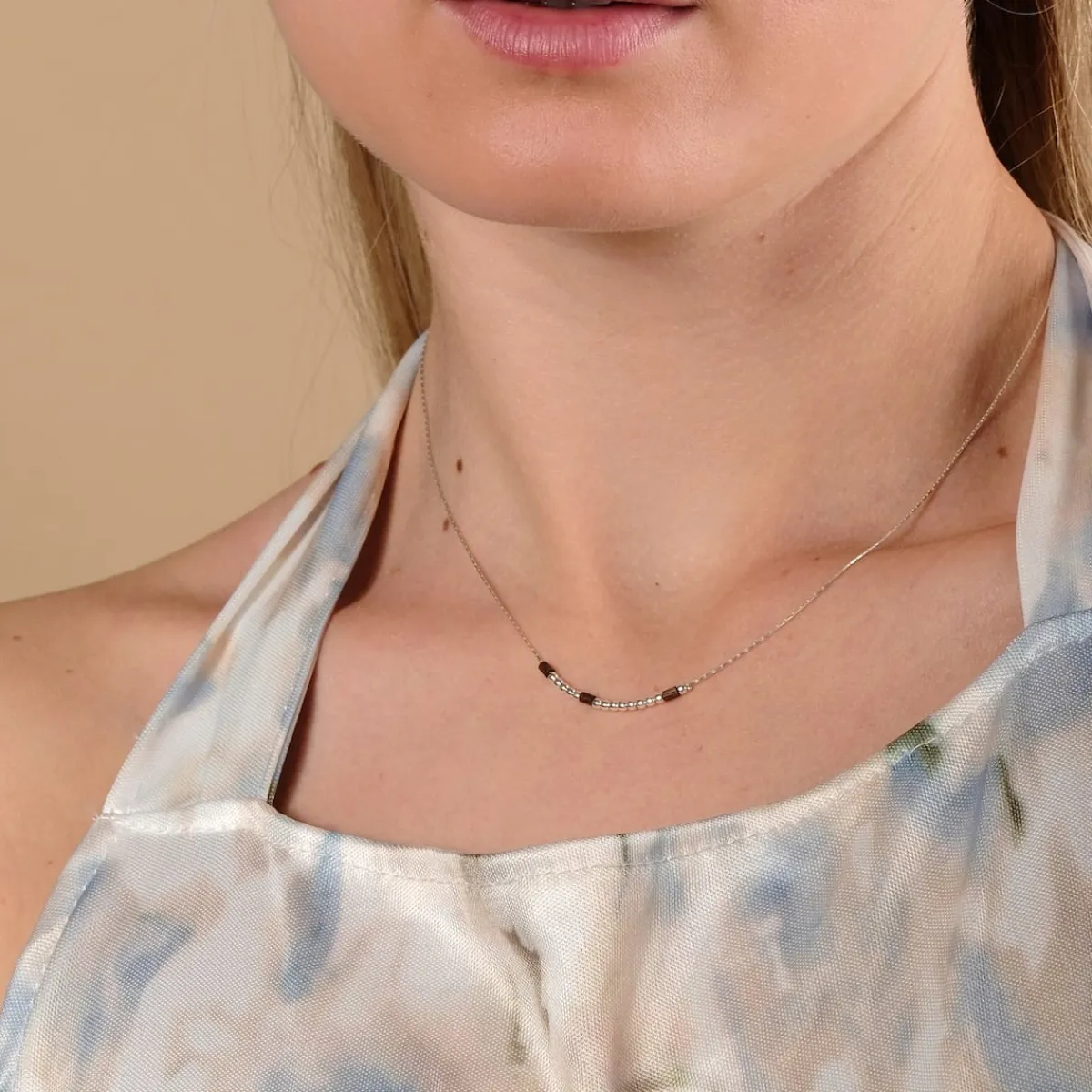 Holzkern Halsketten|Schmuck^Selfbelief Halskette