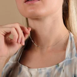 Holzkern Halsketten|Schmuck^Selfbelief Halskette