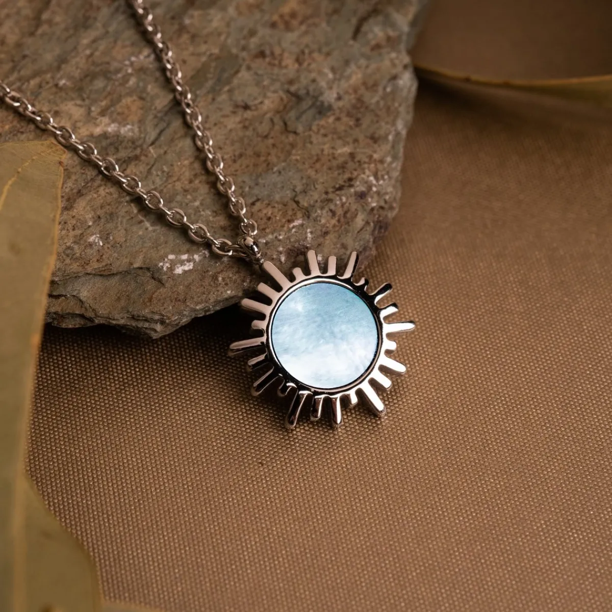 Holzkern Halsketten|Schmuck^Shade Halskette