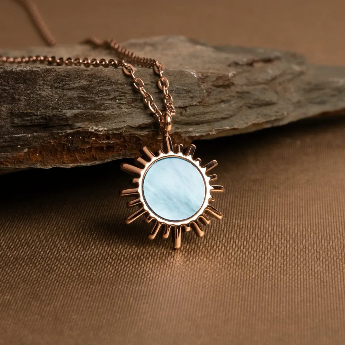 Holzkern Halsketten|Schmuck^Shade Halskette
