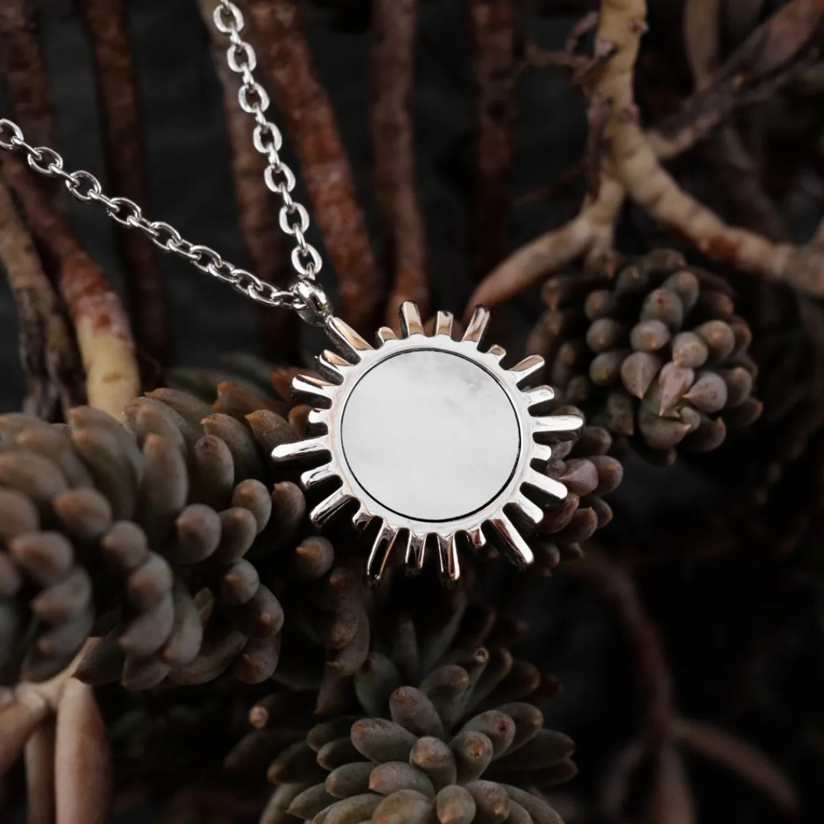 Holzkern Halsketten|Schmuck^Shade Halskette