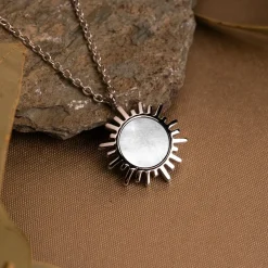 Holzkern Halsketten|Schmuck^Shade Halskette