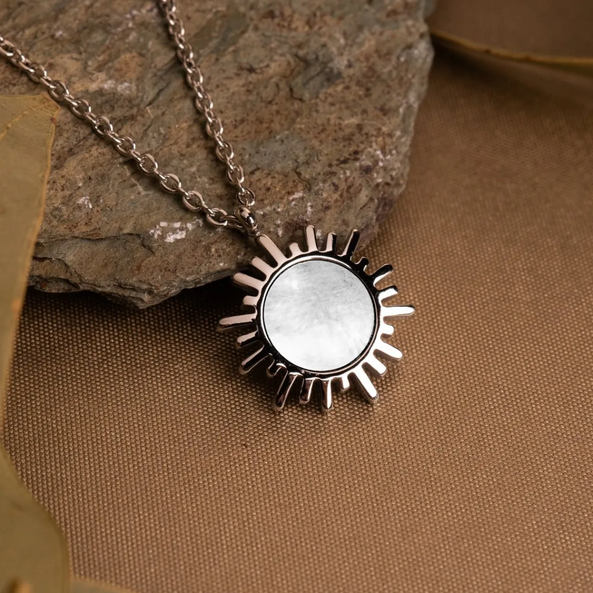Holzkern Halsketten|Schmuck^Shade Halskette