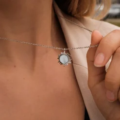 Holzkern Halsketten|Schmuck^Shade Halskette