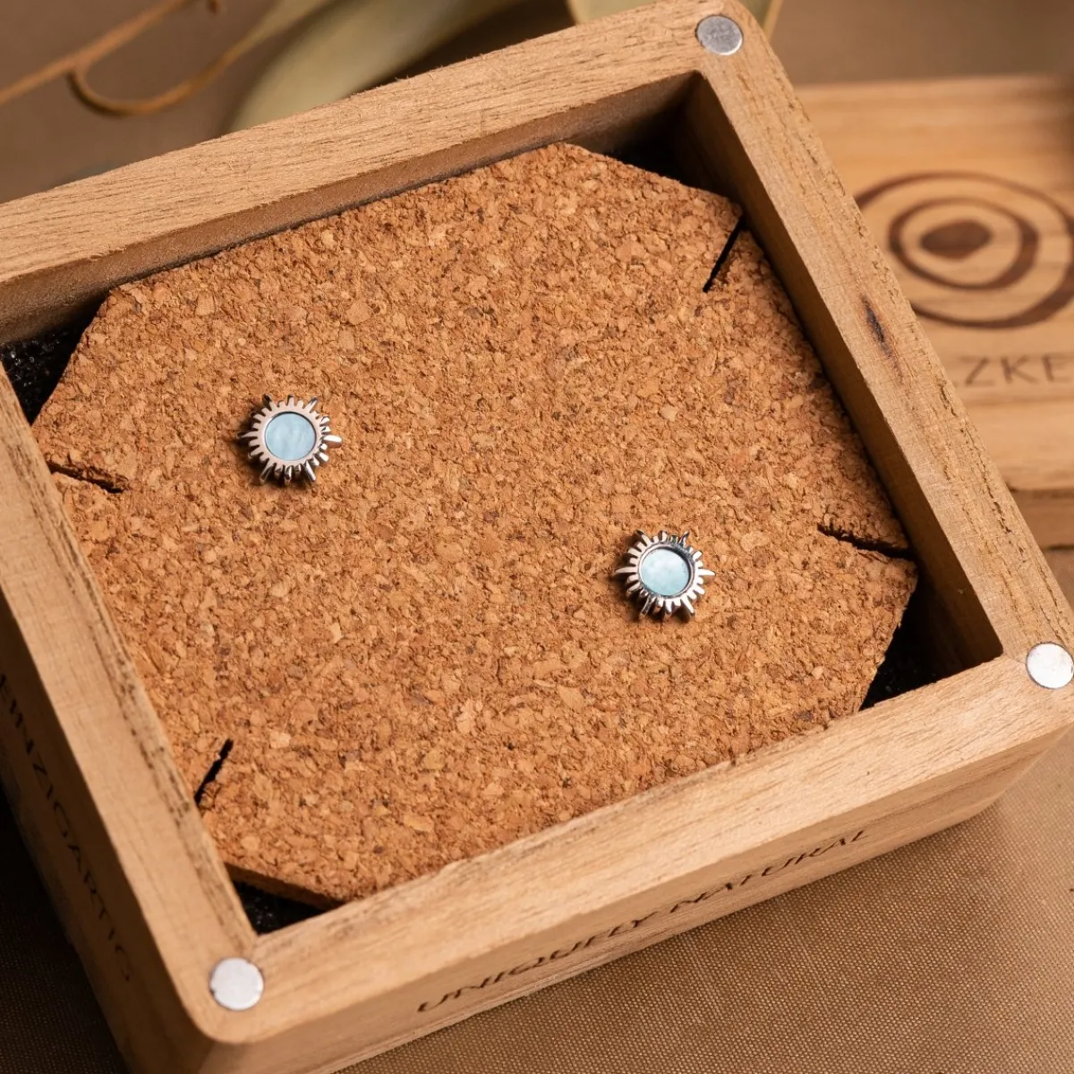 Holzkern Schmuck|Ohrringe^Shade Ohrringe