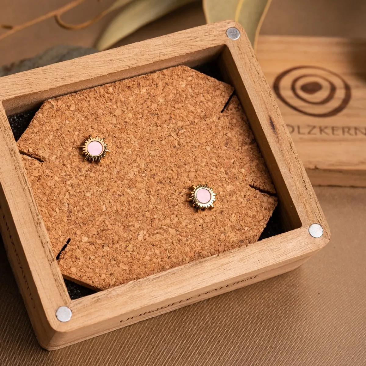 Holzkern Ohrringe|Schmuck^Shade Ohrringe