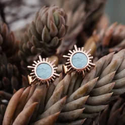 Holzkern Ohrringe|Schmuck^Shade Ohrringe