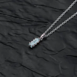 Holzkern Halsketten|Schmuck^Silverstream Halskette