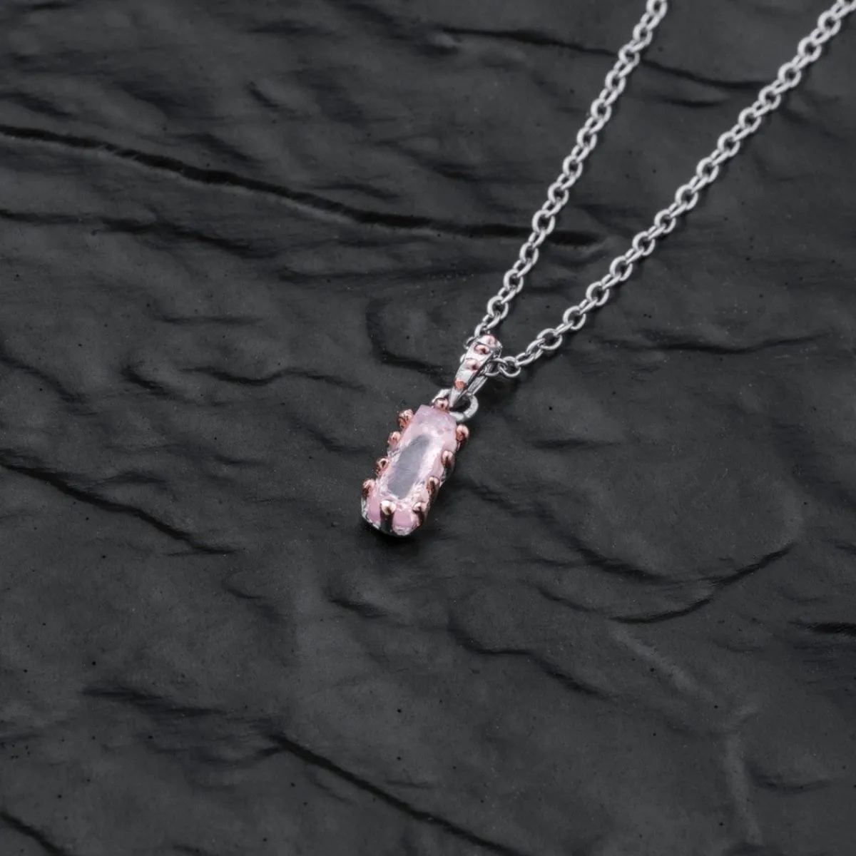 Holzkern Halsketten|Schmuck^Silverstream Halskette