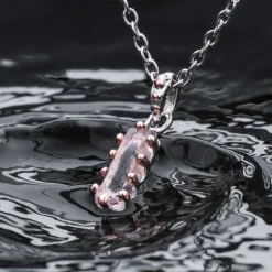 Holzkern Halsketten|Schmuck^Silverstream Halskette