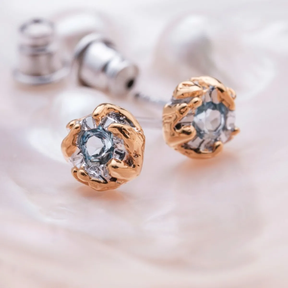 Holzkern Ohrringe|Schmuck^Silverstream Ohrringe