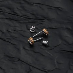 Holzkern Ohrringe|Schmuck^Silverstream Ohrringe