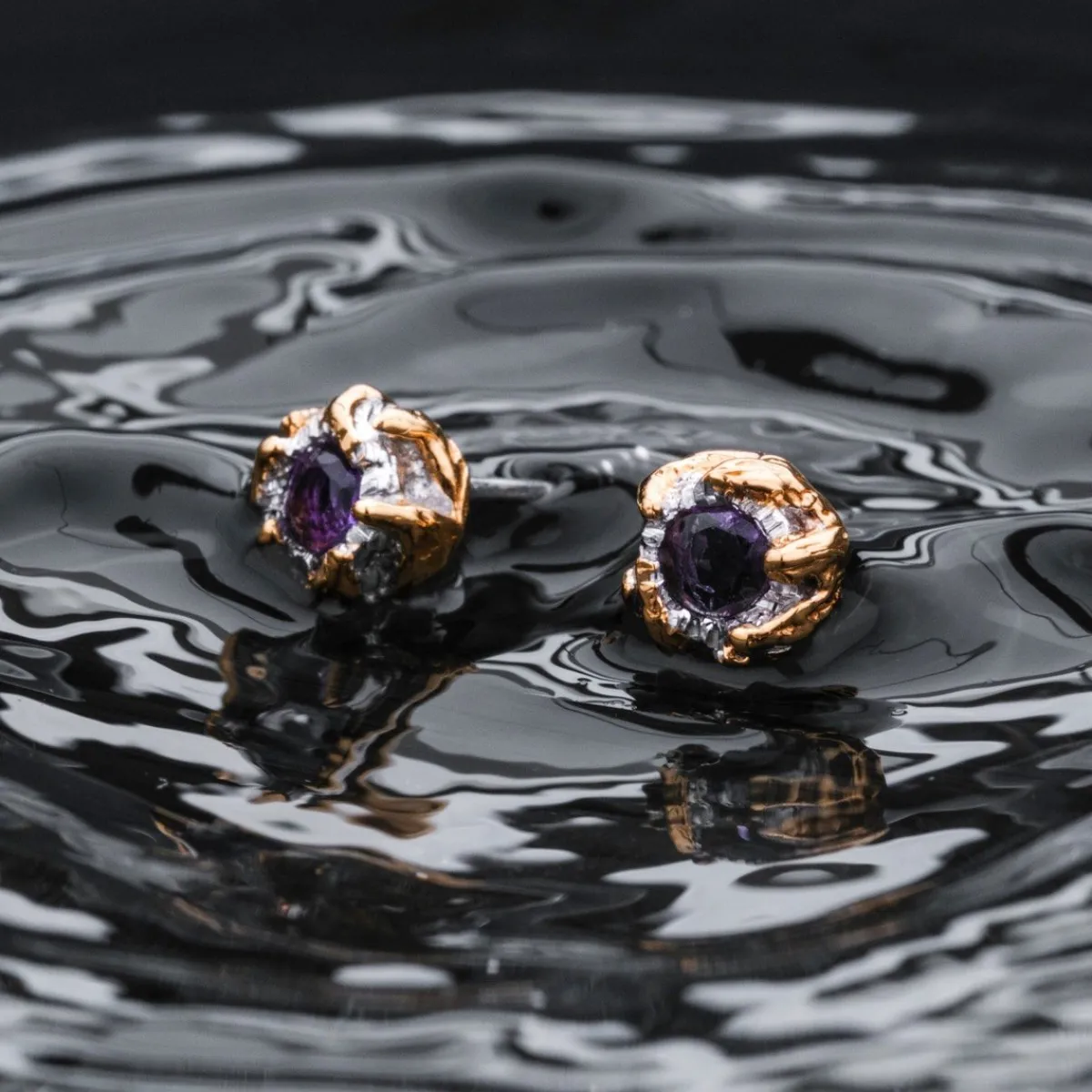 Holzkern Ohrringe|Schmuck^Silverstream Ohrringe