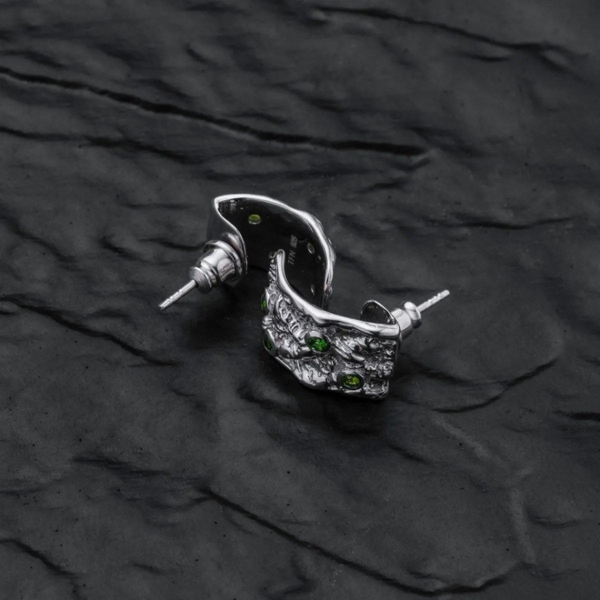 Holzkern Ohrringe|Schmuck^Silverstream Ohrringe