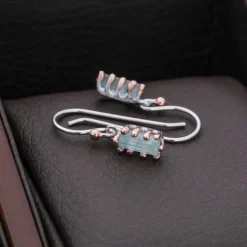 Holzkern Ohrringe|Schmuck^Silverstream Ohrringe