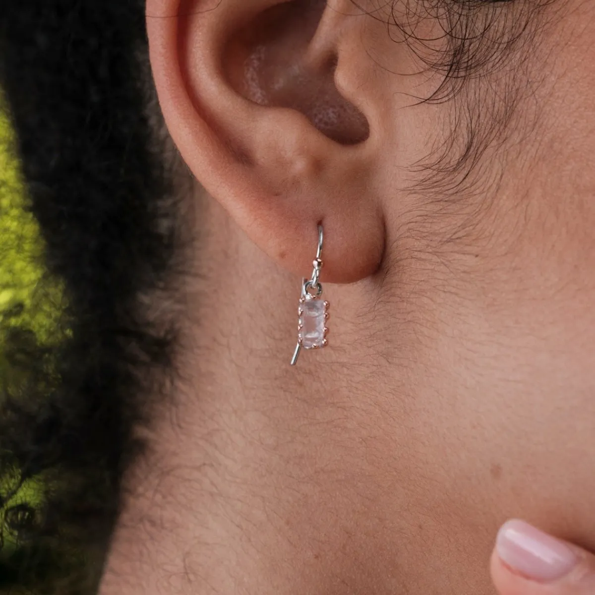 Holzkern Ohrringe|Schmuck^Silverstream Ohrringe