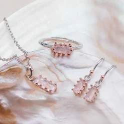 Holzkern Ohrringe|Schmuck^Silverstream Ohrringe