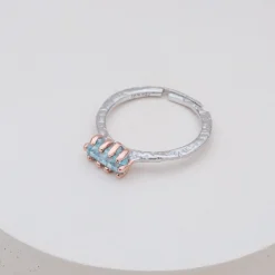 Holzkern Ringe|Schmuck^Silverstream Ring