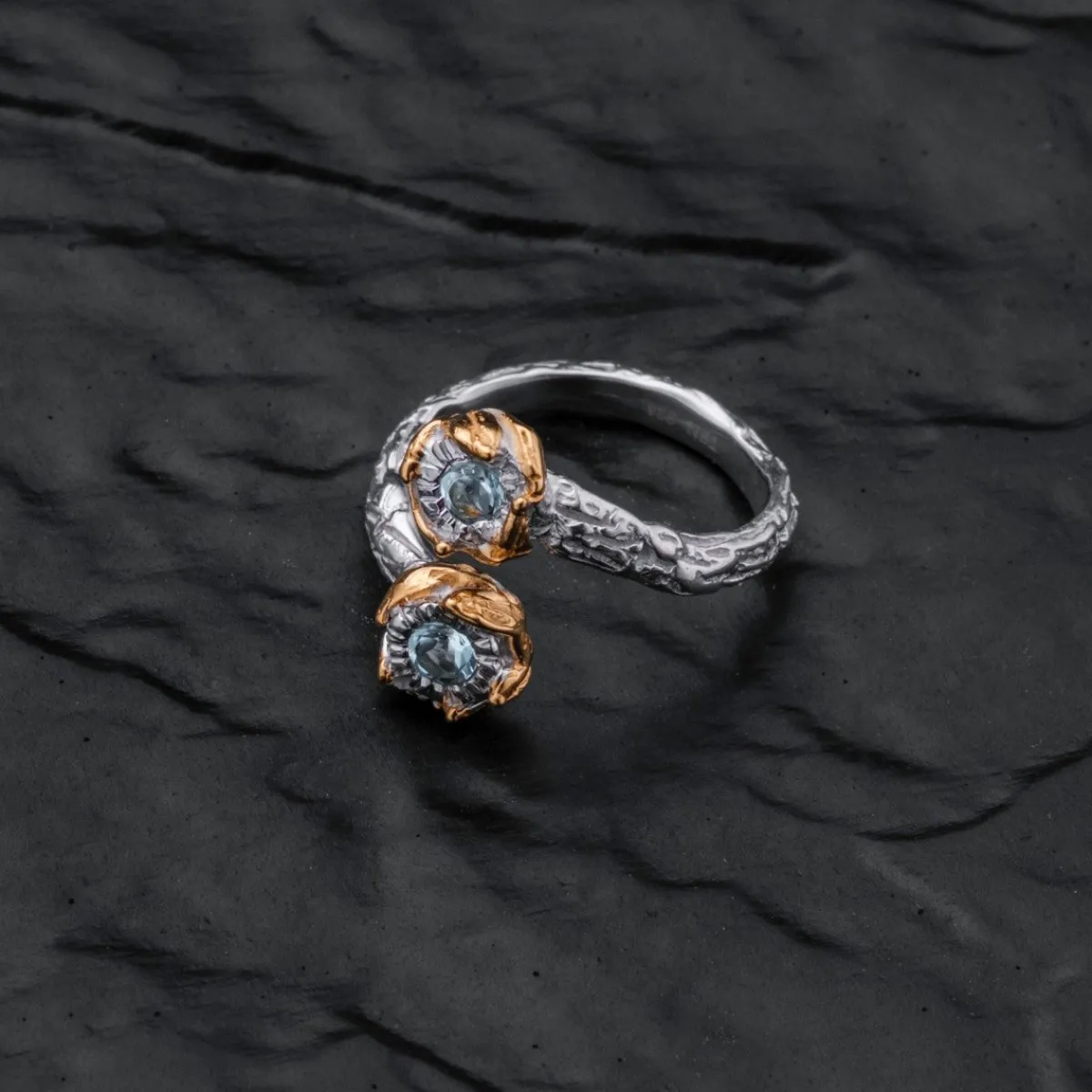 Holzkern Ringe|Schmuck^Silverstream Ring