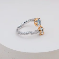 Holzkern Ringe|Schmuck^Silverstream Ring