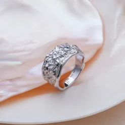 Holzkern Ringe|Schmuck^Silverstream Ring