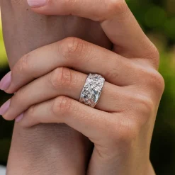 Holzkern Ringe|Schmuck^Silverstream Ring