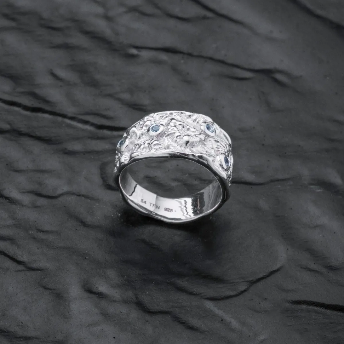 Holzkern Ringe|Schmuck^Silverstream Ring