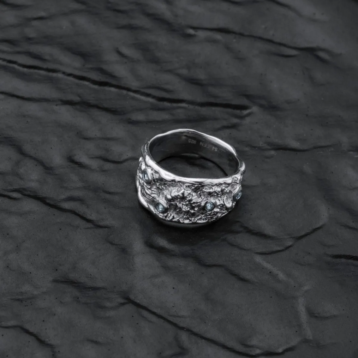 Holzkern Ringe|Schmuck^Silverstream Ring