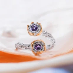 Holzkern Ringe|Schmuck^Silverstream Ring