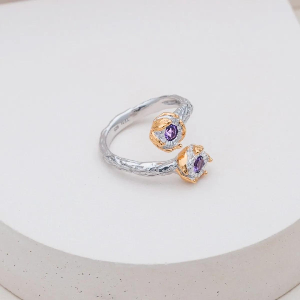 Holzkern Ringe|Schmuck^Silverstream Ring