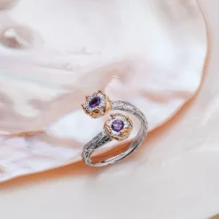 Holzkern Ringe|Schmuck^Silverstream Ring