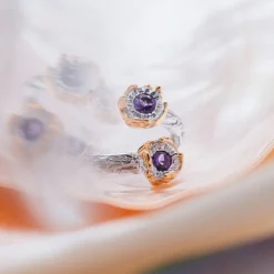 Holzkern Ringe|Schmuck^Silverstream Ring