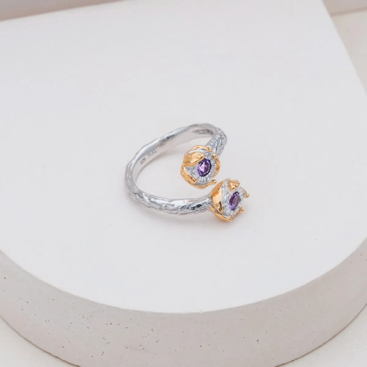 Holzkern Ringe|Schmuck^Silverstream Ring
