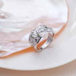 Holzkern Ringe|Schmuck^Silverstream Ring