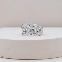 Holzkern Ringe|Schmuck^Silverstream Ring