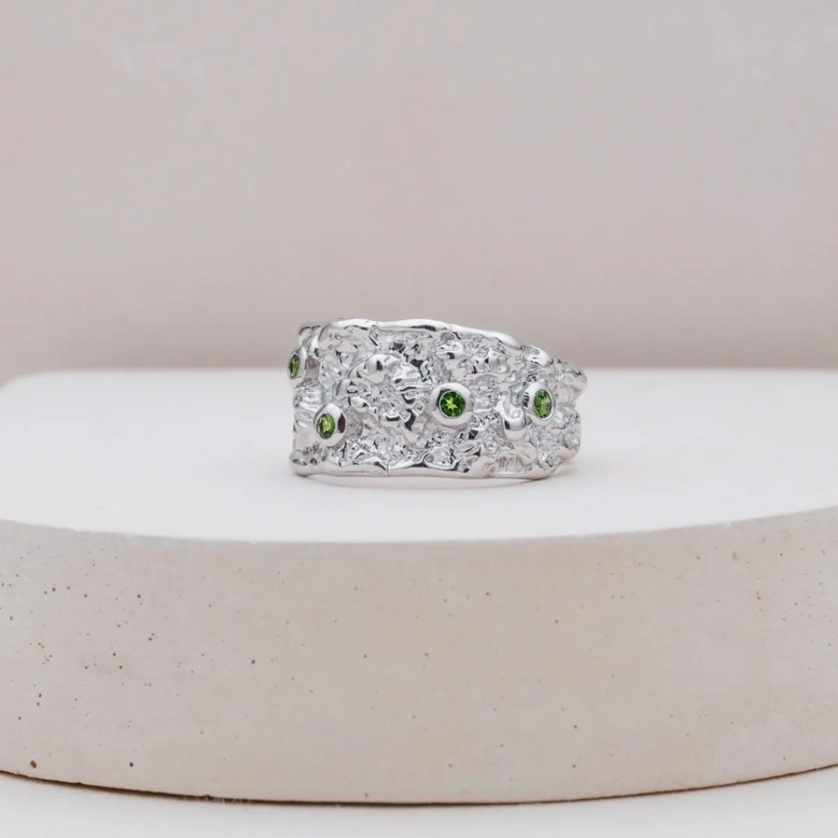 Holzkern Ringe|Schmuck^Silverstream Ring